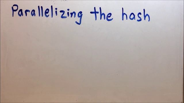 CS205 Parallel Hashing SHA3 смотреть онлайн