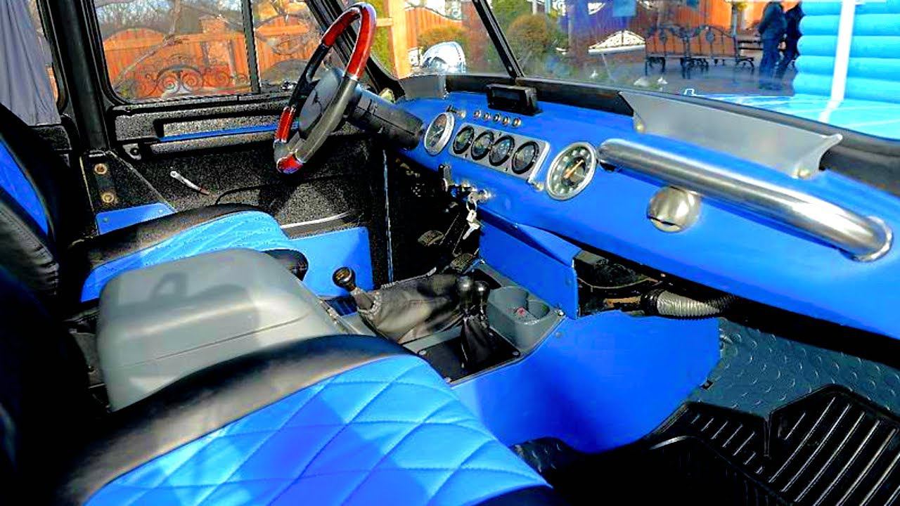 Новая жизнь Старого УАЗа умелец значительно усовершенствовал свой внедорожник смотреть онлайн