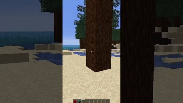 Майнкрафт но я превратил пустыню в огромный лес #shorts #майнкрафт #minecraft #tnt