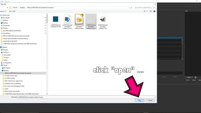Create a handwritten or write-on revealing text effect using GIMP and SHOTCUT смотреть онлайн
