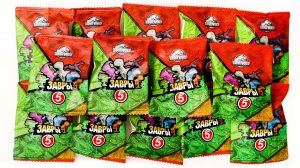 ЗАВРЫ ПЯТЕРОЧКА - ЛАЙФХАК ПРОВЕРКА / БЕСПЛАТНЫЕ ПРИЛИПАЛЫ Мир Юрского Периода АКЦИЯ 2022