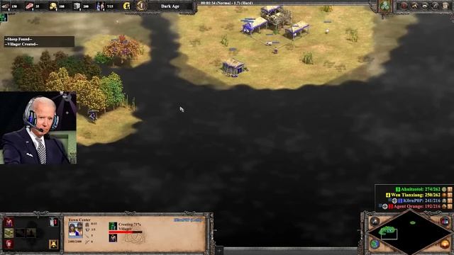 Trump and Biden Play Age of Empires 2 смотреть онлайн