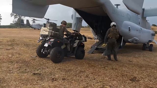 MV-22B Osprey Flight Operations In The Caribbean Sea (2022) смотреть онлайн