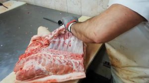 Обвалка свинины. Как это делаю я.