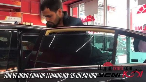 Volkswagen Passat LLumar AİR 80 ve LLUMAR IRX 35 CH SR HPR Cam Filmi Uugulamamız