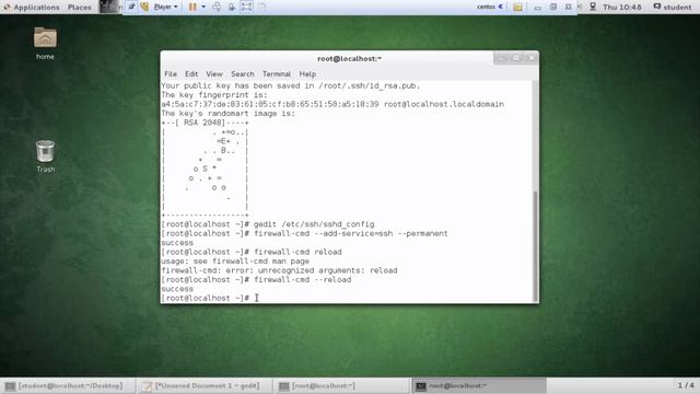 Installing And Configuring SSH Secure Shell On CentOS 7