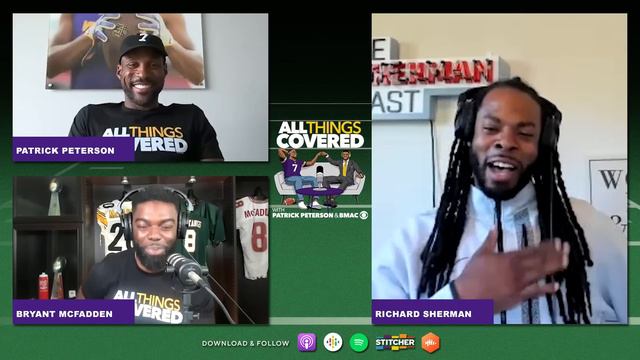 RICHARD SHERMAN AND PATRICK PETERSON BREAK DOWN THEIR INTENSE RIVALRY TURNED RESPECT & FRIENDSHIP смотреть онлайн