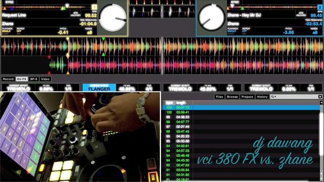 dj dawang VESTAX VCI-380 PAD FX serato itch 2.2.1 ZHANE mix смотреть онлайн