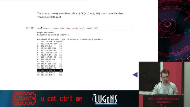 BalCCon2k17 - Guedou - Scapy in 45 minutes смотреть онлайн