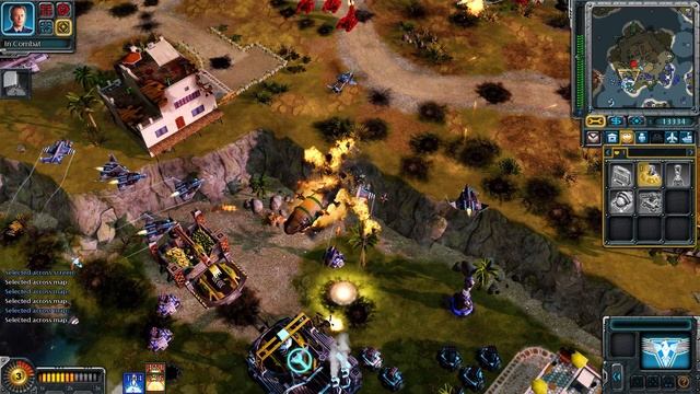 Command & Conquer Red Alert 3 | The United Allied vs Everyone Else | 2 vs 3 Brutal | Gameplay смотреть онлайн