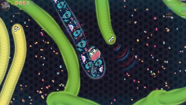 WORMATE - ОБЖОРА ЧЕРВЯК игра клон SLITHER IO И WORMAX IO