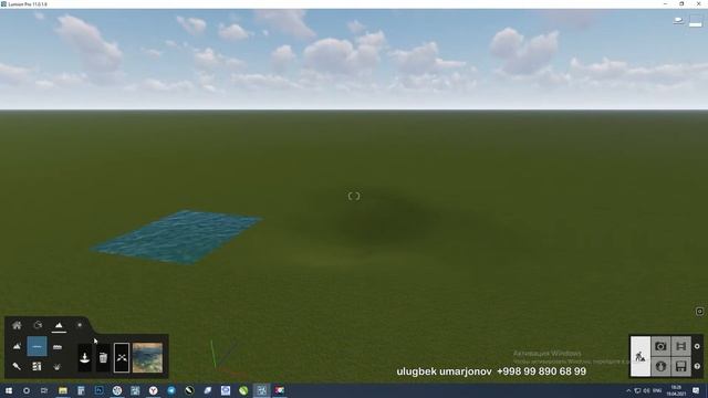 LUMION 11 TUTORIAL, ВИДЕОУРОК, VIDEO DARSLIK 03 SUV POLISINI QO'YISH WATER TOOL UZBKISTON TASHKEN смотреть онлайн