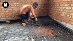 Как сделать стяжку без маяков самому