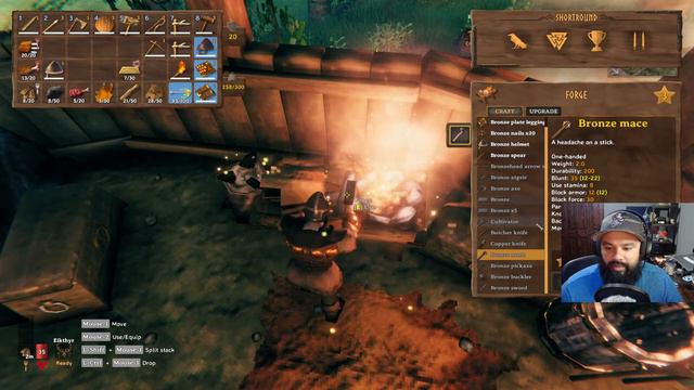 Valheim with Shortround13 "Working for Bronze Gear 2" #valheim смотреть онлайн