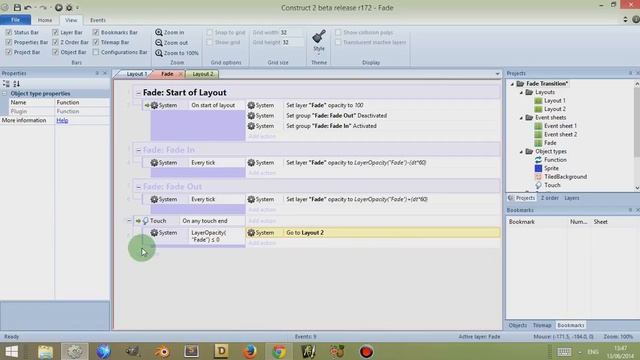 Construct 2 - Fade Transitions (Free Capx) смотреть онлайн