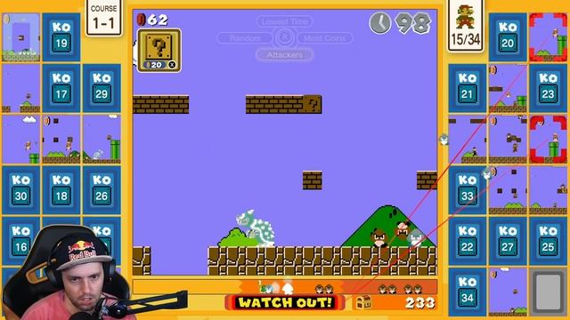 What Happens When a Pro Plays Mario 35? (How to win!) | Super Mario Bros. 35 (Part 1) смотреть онлайн