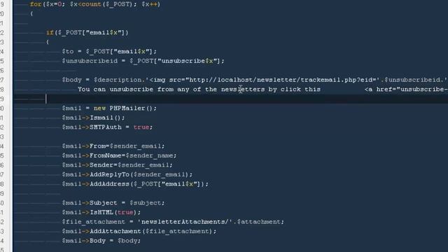 Php and mysql based newsletter system part 12.3 :- Ending the newsletter series смотреть онлайн