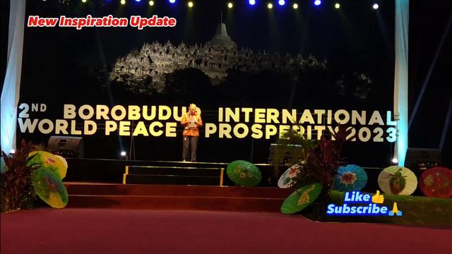 SAMBUTAN WATIMPRES SIDARTO DANUSUBROTO PADA BOROBUDUR INTERNATIONAL WORLD PEACE & PROSPERITY смотреть онлайн