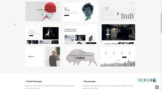 Kayo - Clean and Simple Music WordPress Theme Gladwyn Kelsey смотреть онлайн