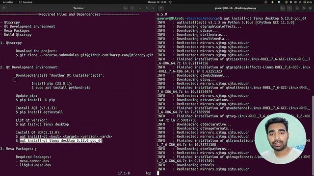 How to install/build/download qtscrcpy software | Windows | Linux | Mac | Full Video смотреть онлайн