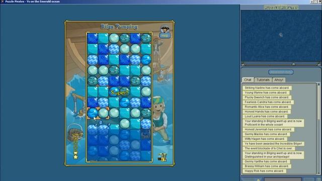 Puzzle Pirates Ultimate Bilging Tutorial смотреть онлайн