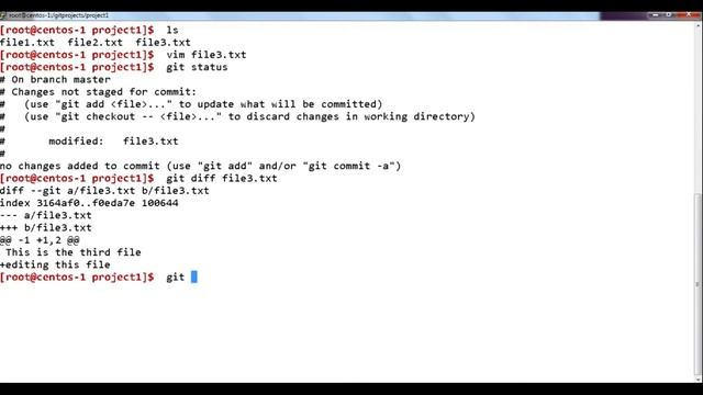 Git Diff Command - 9 смотреть онлайн