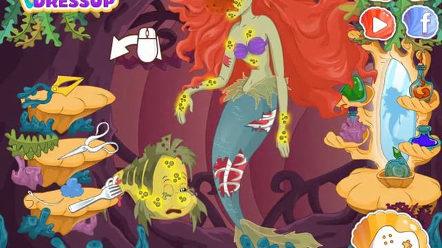 Ariel Zombie Curse (Ариэль: Проклятие зомби) - прохождение игры смотреть онлайн