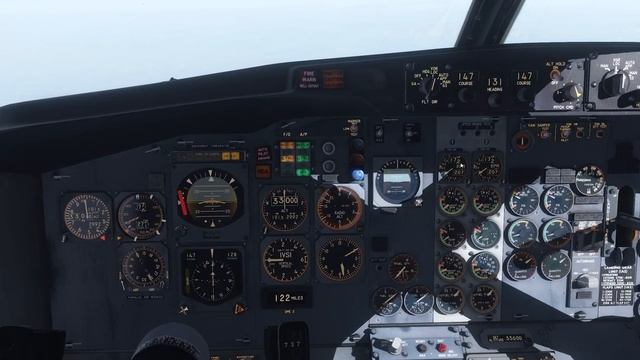 X-Plane 11 - B737-200 Ветреный заход в Дубровник