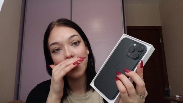 Распаковка + обзор iPhone 15 pro max 512 гб?//Nikulich//