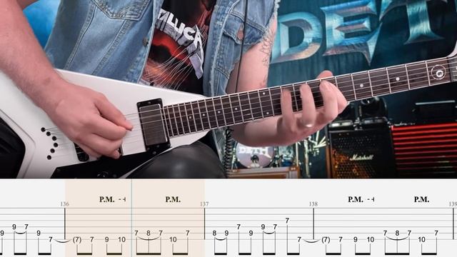 Tornado Of Souls - Megadeth (Табулатура) Guitar Tutorial TABS