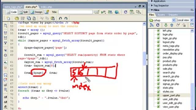 PHP Stats - How many visitors online and general statistics handling - SERVER OBJECT - part 3 смотреть онлайн