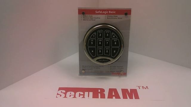 SafeLogic Basic -Penalty Time Incorrect Code Error - SecuRam смотреть онлайн