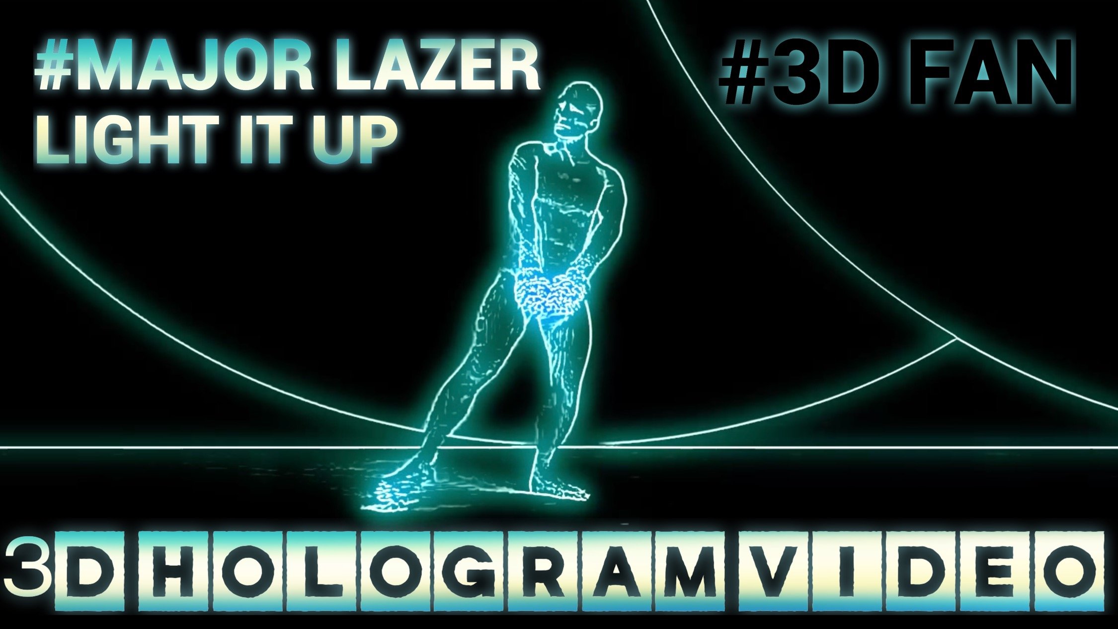 Major Lazer. Light it Up.2023. 3D голограмма. Для 3D вентилятора. #3dhologram #hologram смотреть онлайн