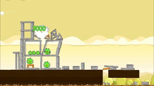 Official Angry Birds Walkthrough Mighty Hoax 5-21 смотреть онлайн