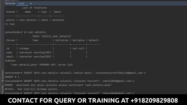 PYTHON FOR BEGINNERS - #41 | POSTGRESQL QUERIES IN DETAILS | INNOVATE YOURSELF смотреть онлайн
