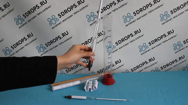 Обзор лабораторных спиртометров с термометром АСПТ - 0-60 и 60-100