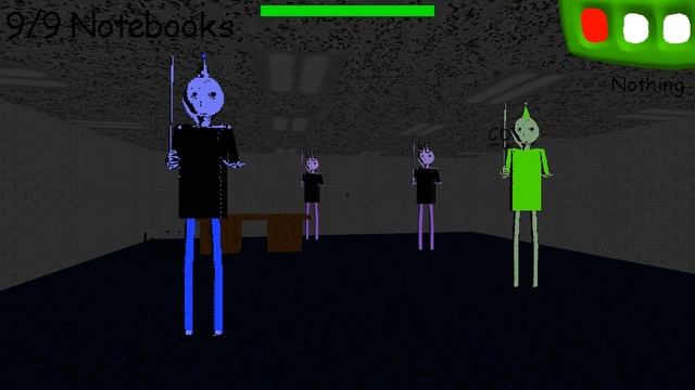 NEW ENDING AND BALDIS! Baldi's Basics Birthday Bash Gameplay смотреть онлайн