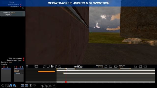 MediaTracker  |  Inputs & Slowmotion