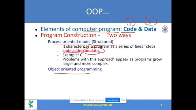 Introduction to Java, OOP | Java Programming | CS Lectures by SKN | Object Oriented Programming смотреть онлайн
