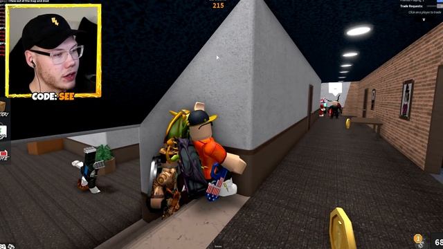 Joining a HACKER ONLY Lobby in Roblox Murder Mystery 2.. смотреть онлайн