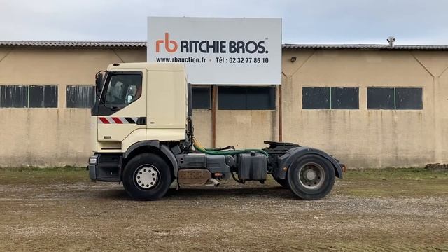 2006 Renault Premium Lander Sleeper Tractors Truck I St Aubin, France Auction - 24 March смотреть онлайн