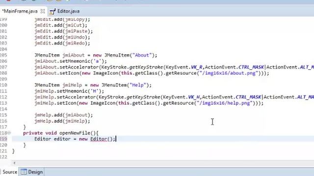 21 Adding Editor JInternalFrame to desktoppane смотреть онлайн
