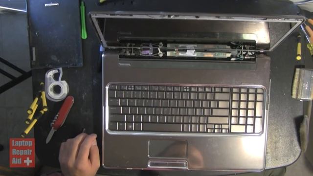 HP DV7 how to remove LCD смотреть онлайн
