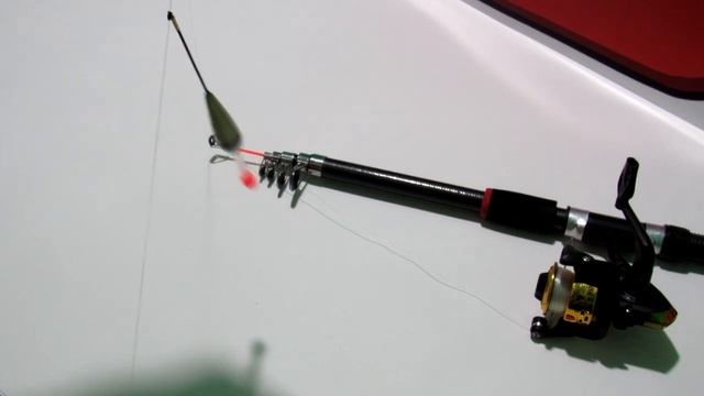 Как собрать удочку на карася! Скользящий поплавок