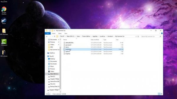 HOW TO: My Summer Car - Backup Game Save Files