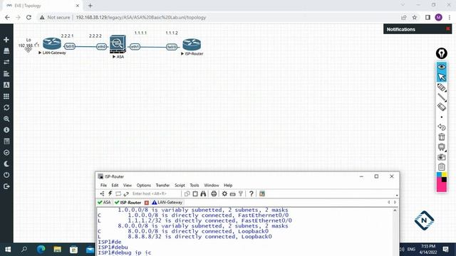3.Basic ASA Firewall Telnet and ICMP | Networkforyou смотреть онлайн
