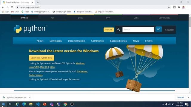 Python Tutorial for Beginners 1: Install and Setup for Windows смотреть онлайн