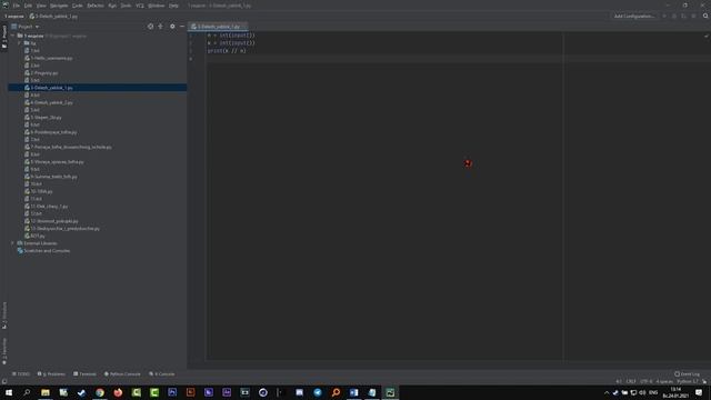 Не Активна Кнопка Запуска Кода в PyCharm, Что Делать? смотреть онлайн