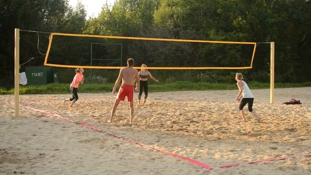 Пляжный волейбол в Коломне (миксты) смотреть онлайн