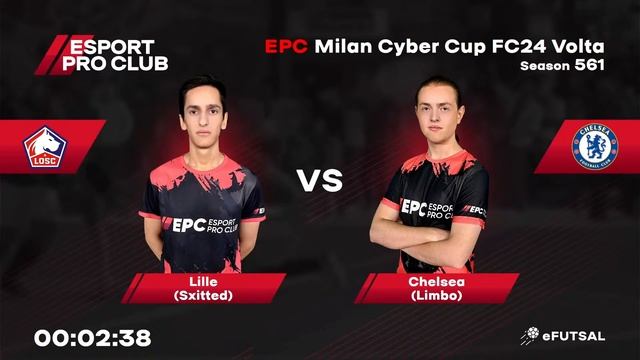 2023.11.03 ► EPC Milan Volta Cyber Cup смотреть онлайн